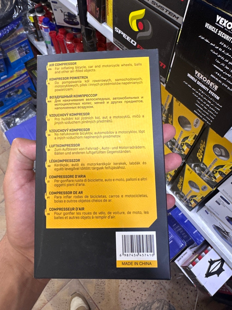 compreseur + Power bank + torche (3en1) ((Original🚨quality superieur))