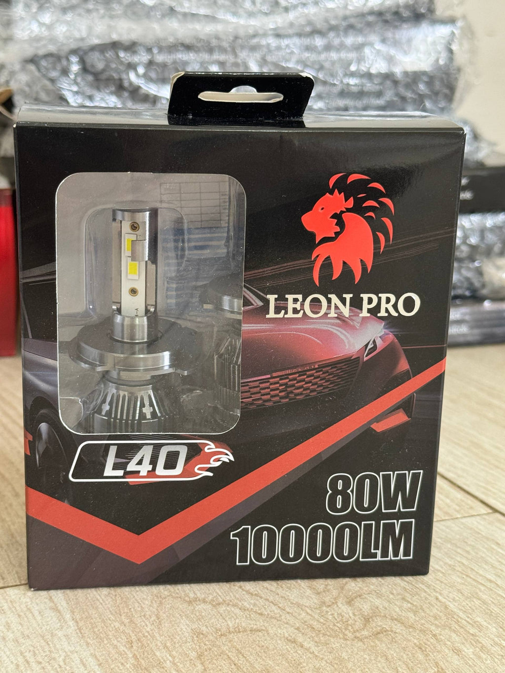 LED LEON PRO L40  (فيه زوج لمبات) (للناس لي تحوس على الجودة والاستمرارية)(Original)